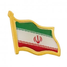 بج سینه فلزی پرچم ایران M-1831